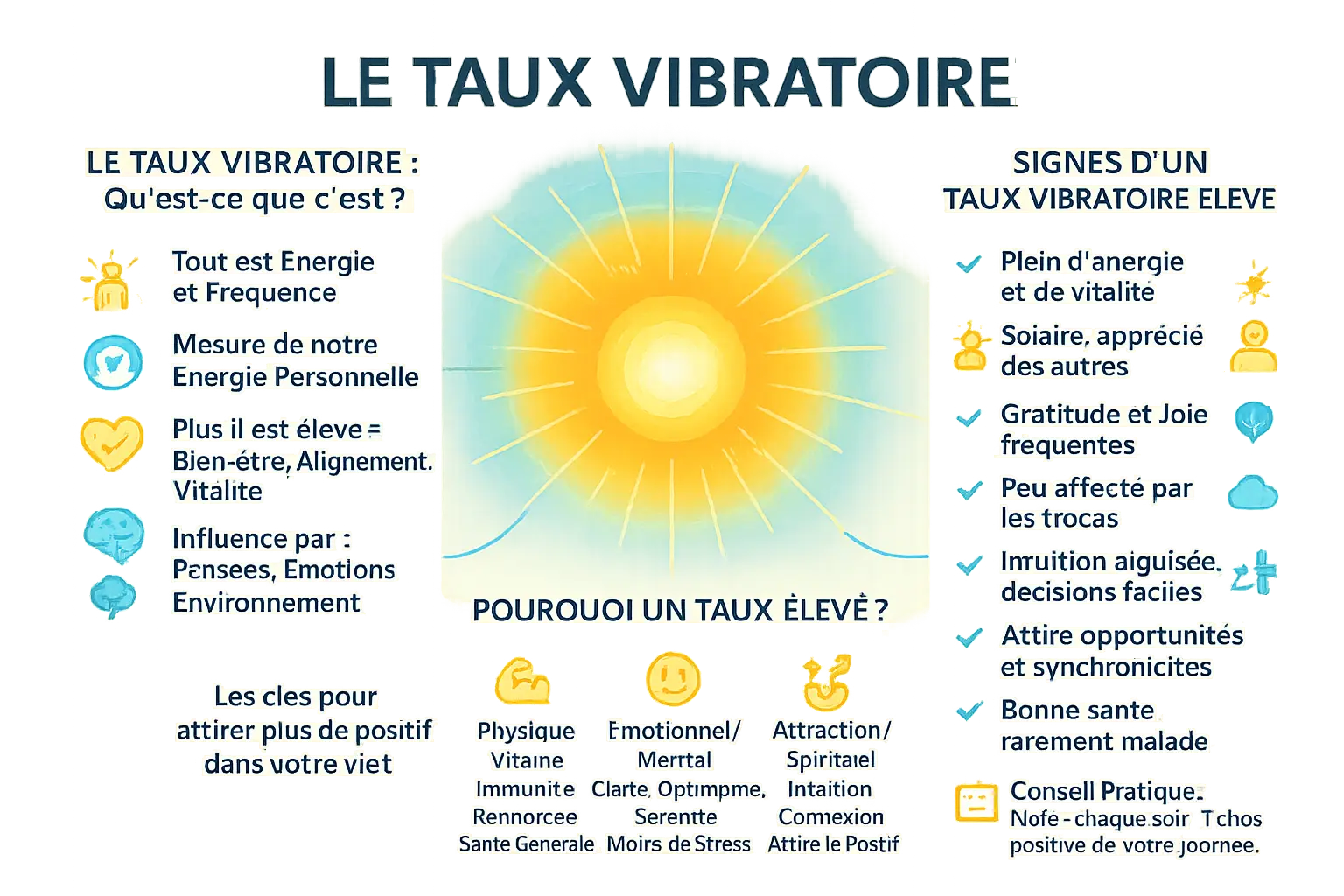 Illustration du taux vibratoire
