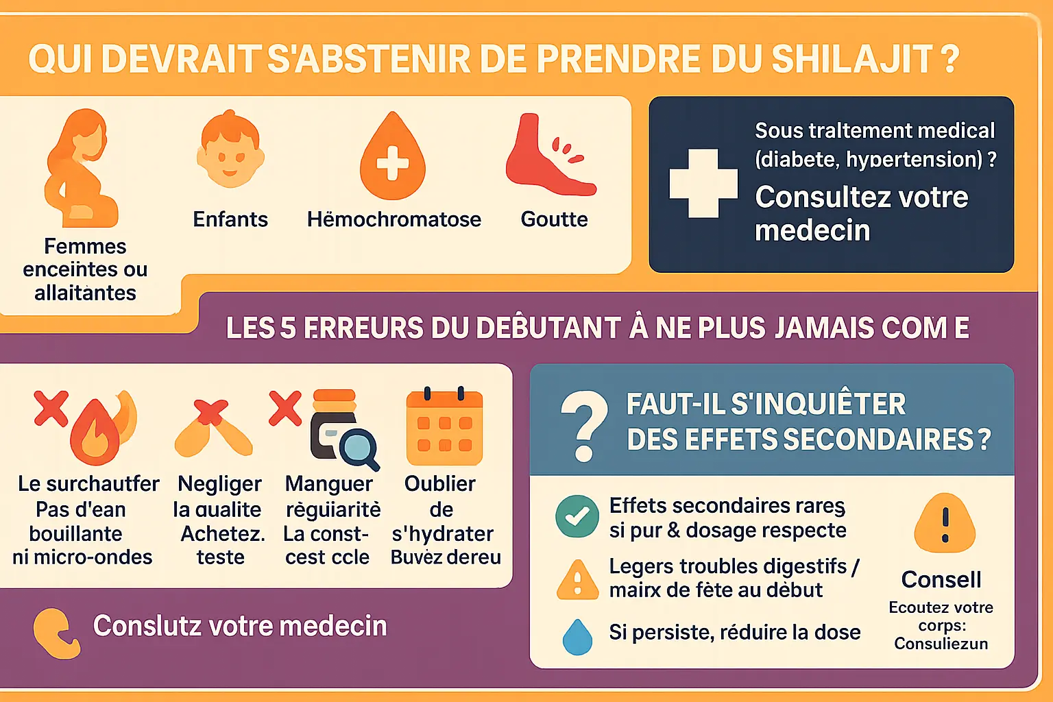 Résine de shilajit