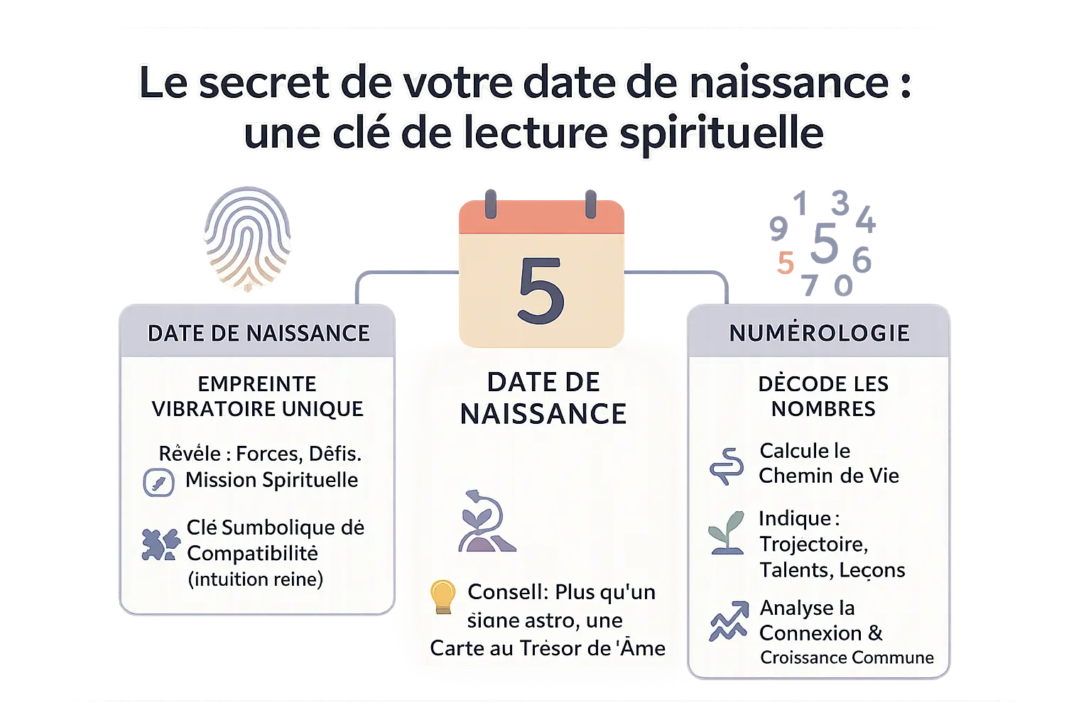 Représentation visuelle des nombres et de la spiritualité