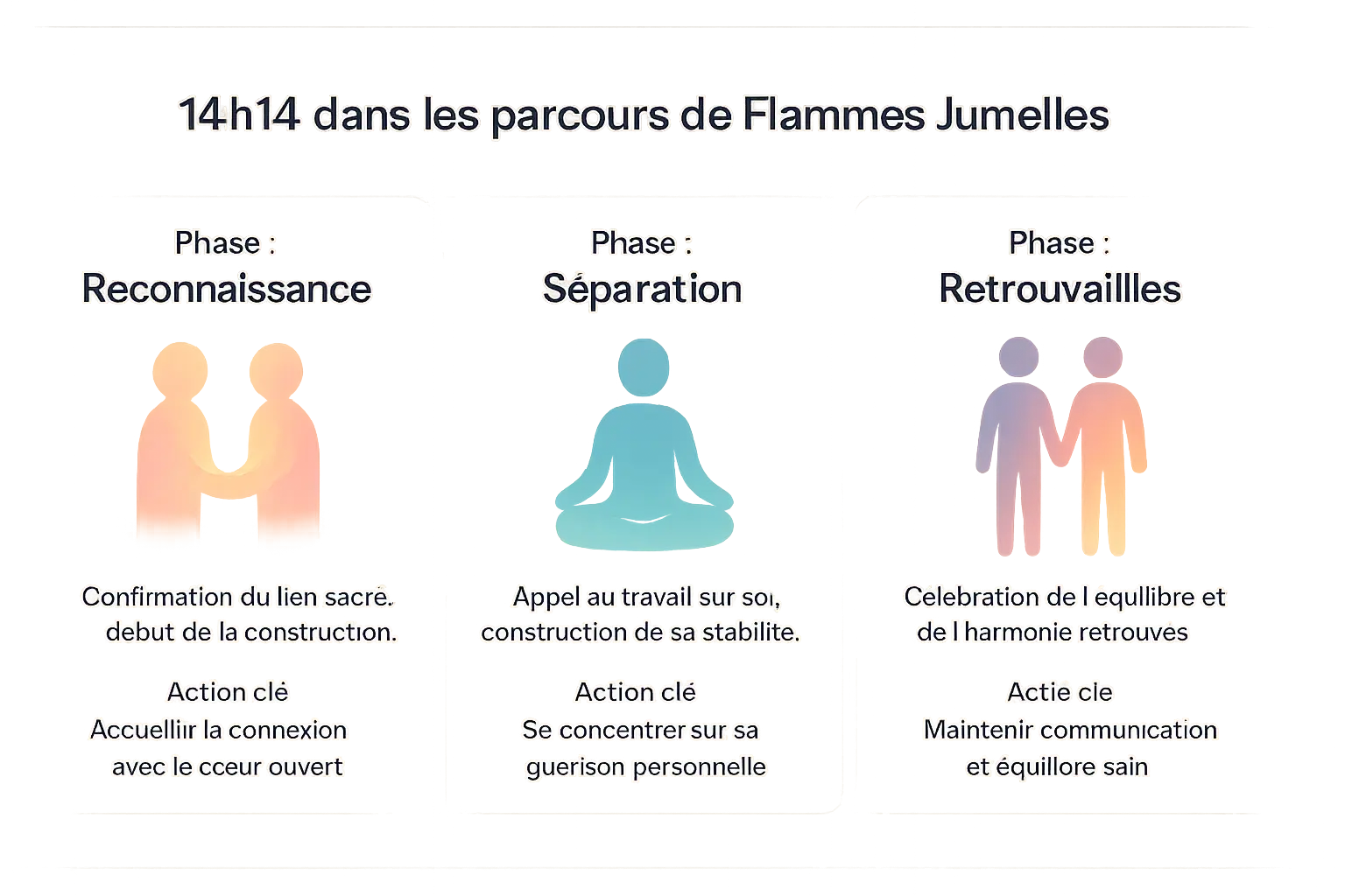 14h14 et flamme jumelle : signe de l’univers et votre voie 9 Parcours de flammes jumelles et signification de l'heure 14h14