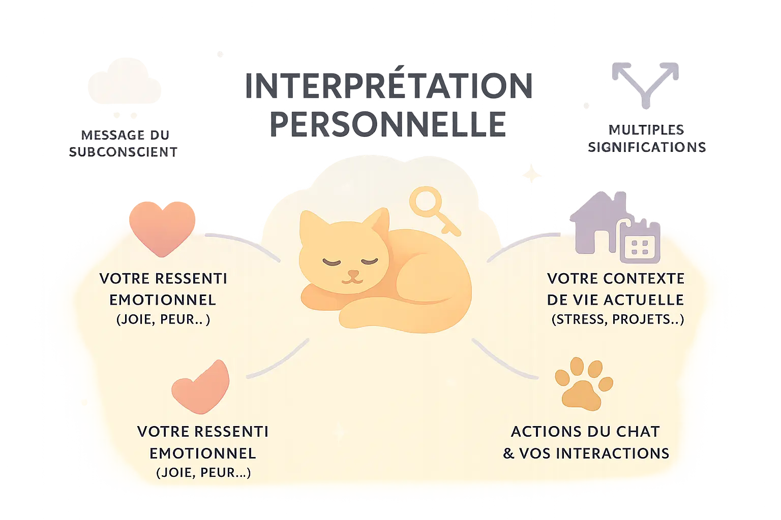 Interprétation personnelle des rêves de chat
